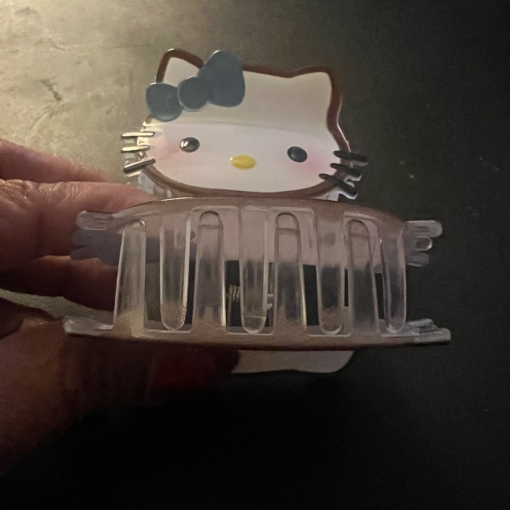 💙Hello Kitty Hair Clips with Bows - Picture 2 of 2